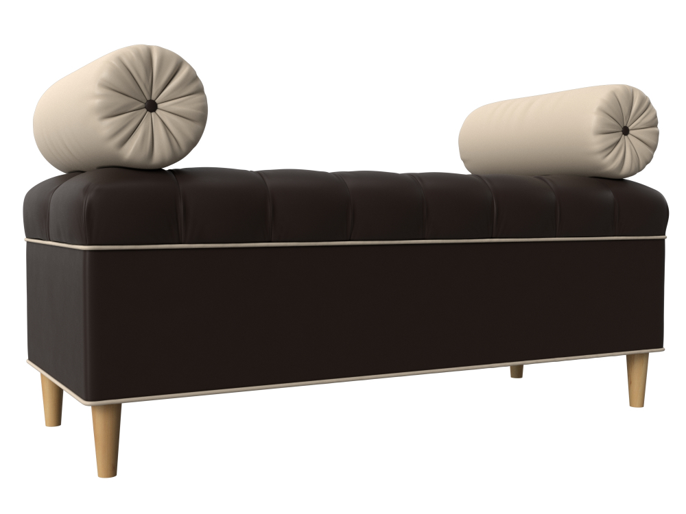 Банкетка Глория, Коричневый\Бежевый, артикул 29279