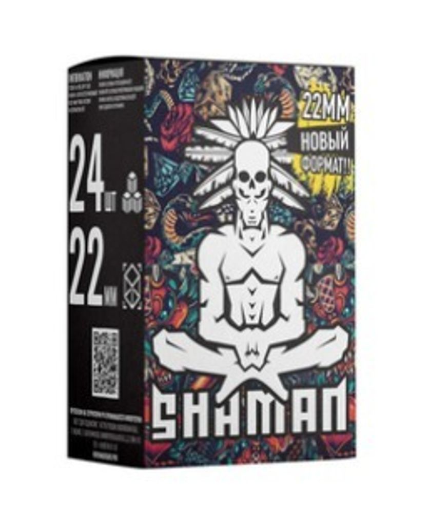 Уголь SHAMAN 22мм 24шт