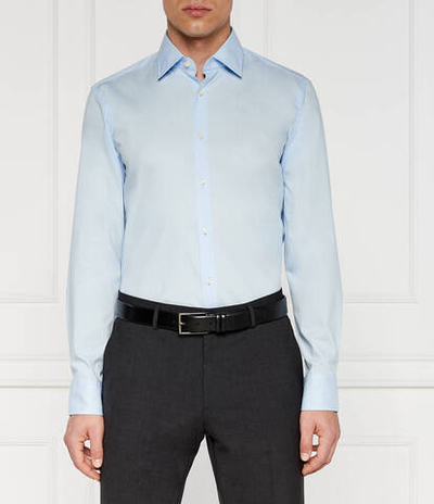 Рубашка H-JOE-kent- BOSS BLACK - голубой(50473265)