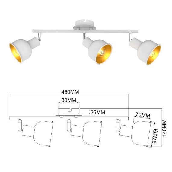 Спот Rivoli Esmeree 7056-703 Б0054745