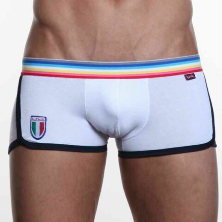 Мужские трусы хипсы белые Paul Smith Trunk White