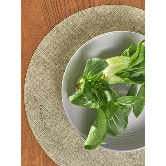 Набор из 4-х сервировочных салфеток leanera, D35 см, мятные