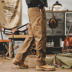 Мужские винтажные брюки-карго в американском стиле