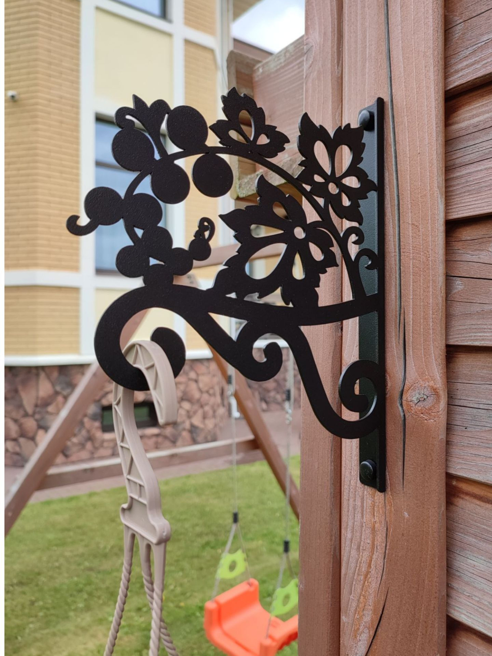 Настенный держатель Смородина, для подвесного кашпо, цветов, фонаря, крепление, кронштейн, подставка, подвес