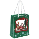 Сувенир с подсветкой «Дед Мороз с поздравлением» 16.5*8.5*19 см, микс (питание от USB и батареек)