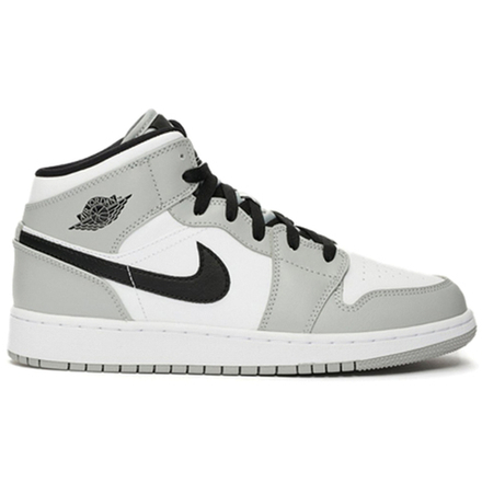 Кроссовки Air Jordan 1 Mid GS Light Smoke Grey