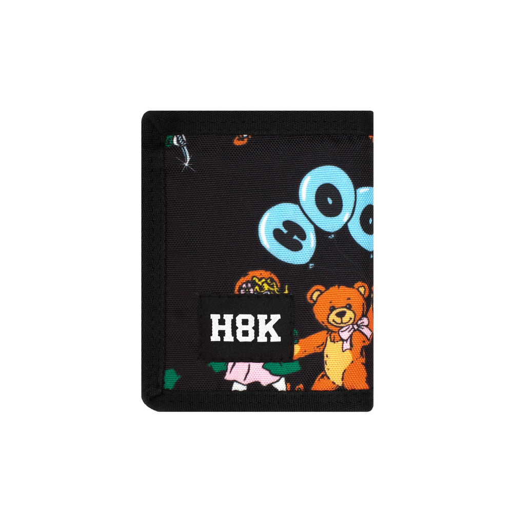 Кошелек HOOK "Шарики" Черный