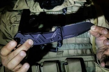 Нож Extrema Ratio RAO C (РАО Компакт) - сталь N690, рукоять черный алюминий