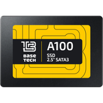 SSD BaseTech A100 256Гб, 2.5", SATA3, Bulk, QLC, Чтение:540мб/с, Запись:430мб/с (SSDBTA100256G)