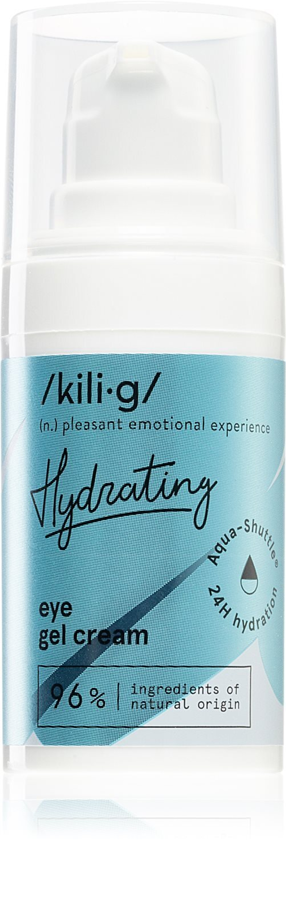 Kilig Hydrating - увлажняющий гель для области вокруг глаз с охлаждающим эффектом /   15  ml  / GTIN 4770001002568
