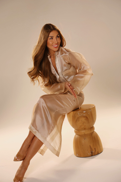 Бомбер из органзы