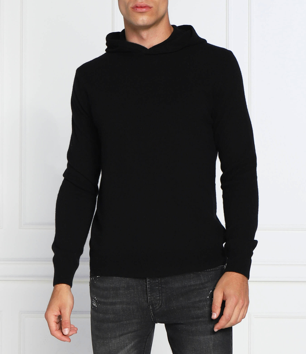 свитер Oscar Jacobson - черный(67654954)