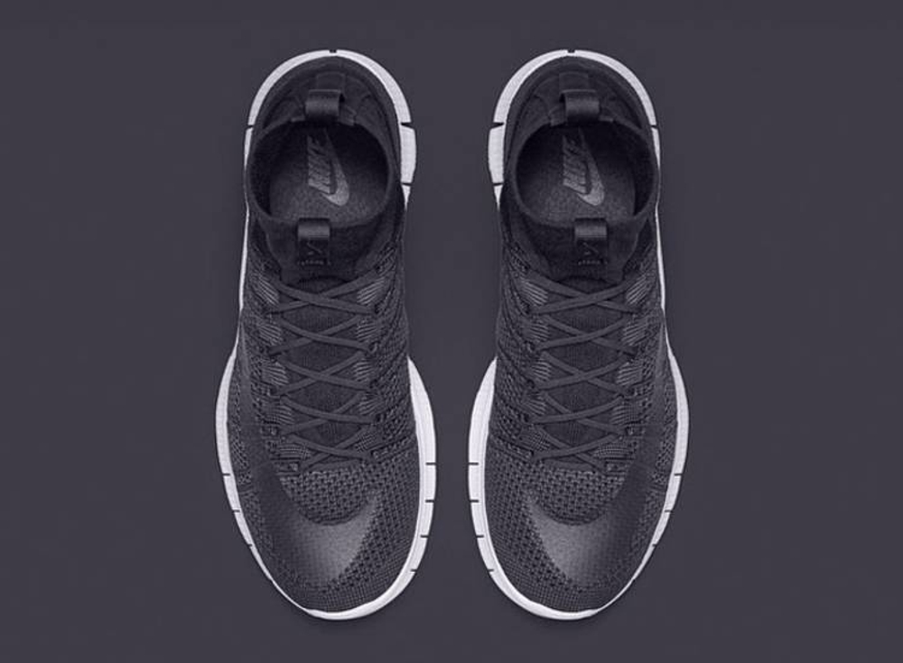 Кроссовки Nike Free Flyknit Mercurial Dark Grey