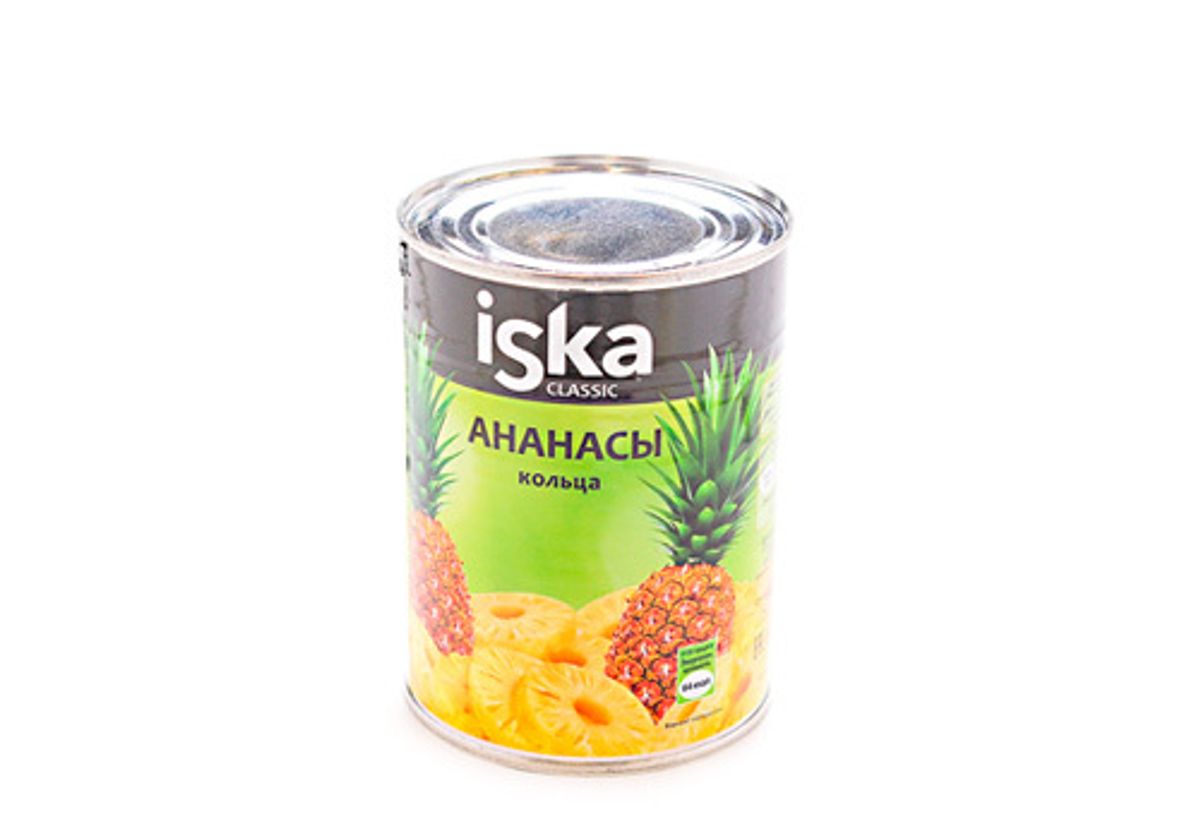 Ананасы консервирванные Iska, 580мл