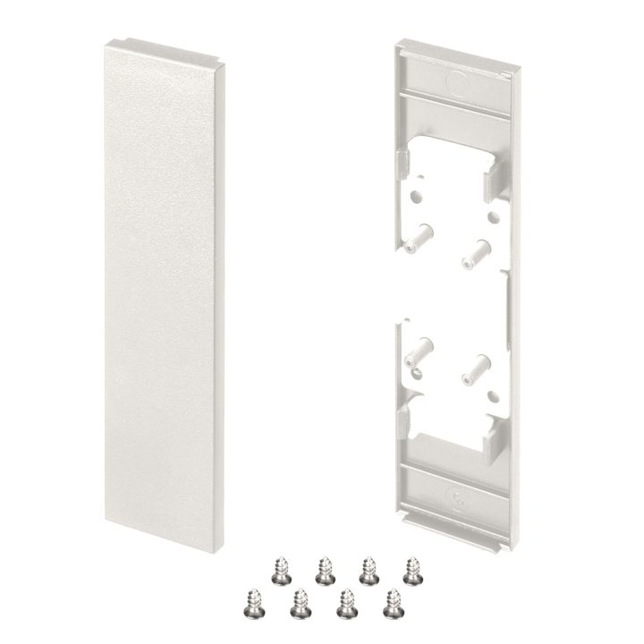 Заглушка Arlight 2 шт. SL-LINE-25100-DUAL WHITE глухая 043125