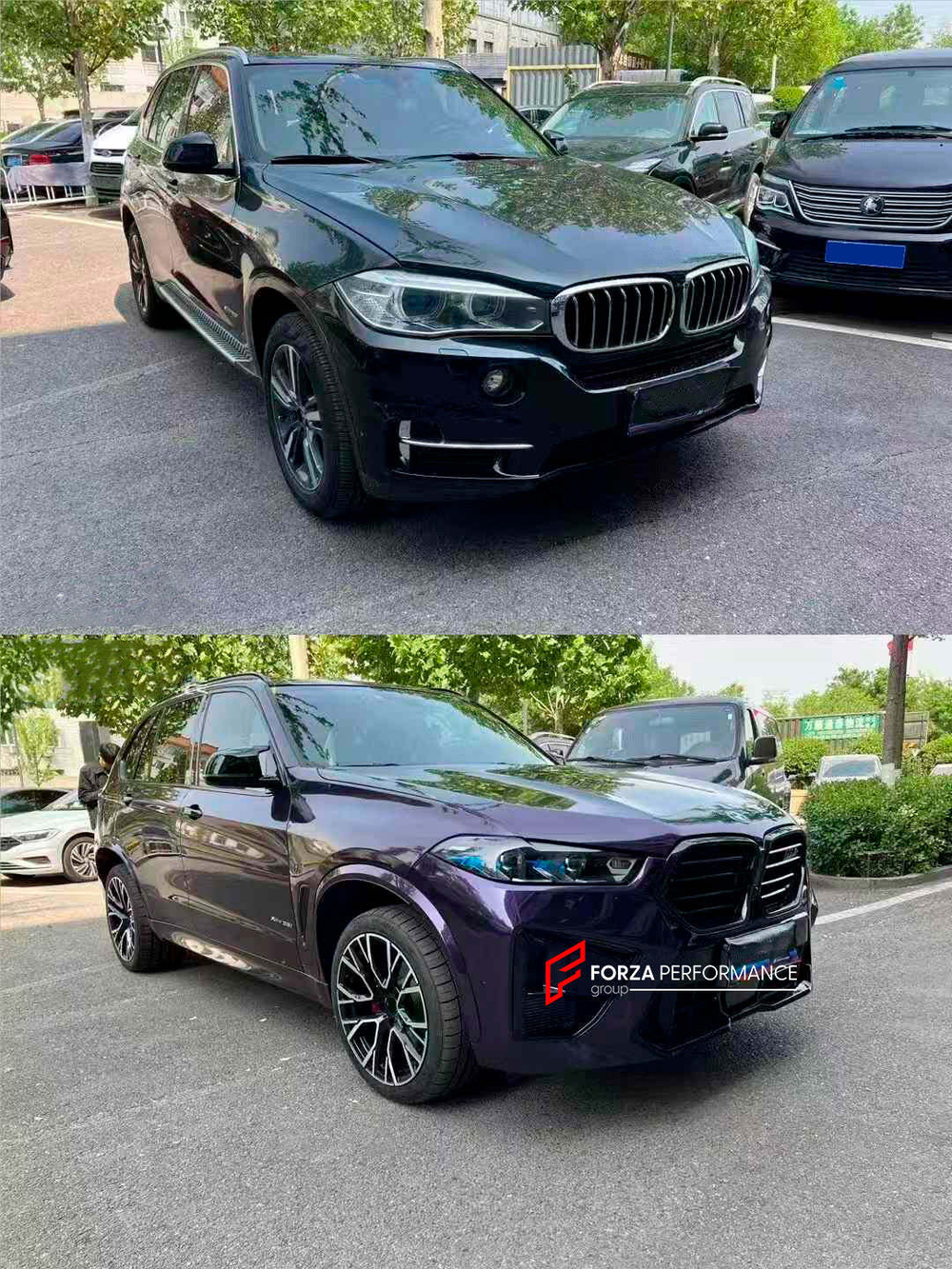 Обвес переделка для BMW X5 F15 2014-2018 в X5 G05 F95 2023+ БМВ