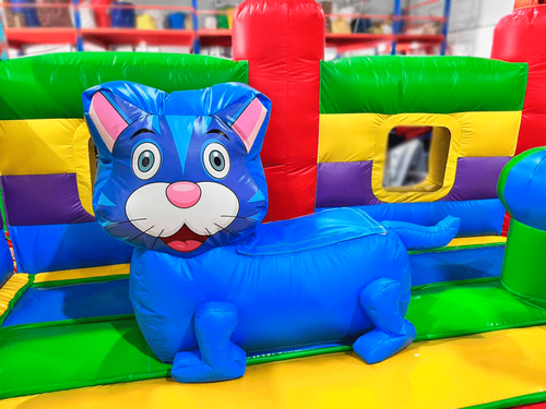 Коммерческий батут "Лесная страна" 10*6*5 м