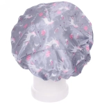 Шапочка для душа «Ultramarine - Shower bunini», микс 4 цвета, d-24 см (двухсторонняя, внутренний слой EVA)