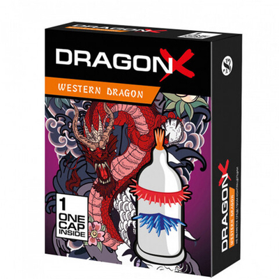 Насадка стимулирующая Sitabella Extender Western Dragon с усиками 1 шт