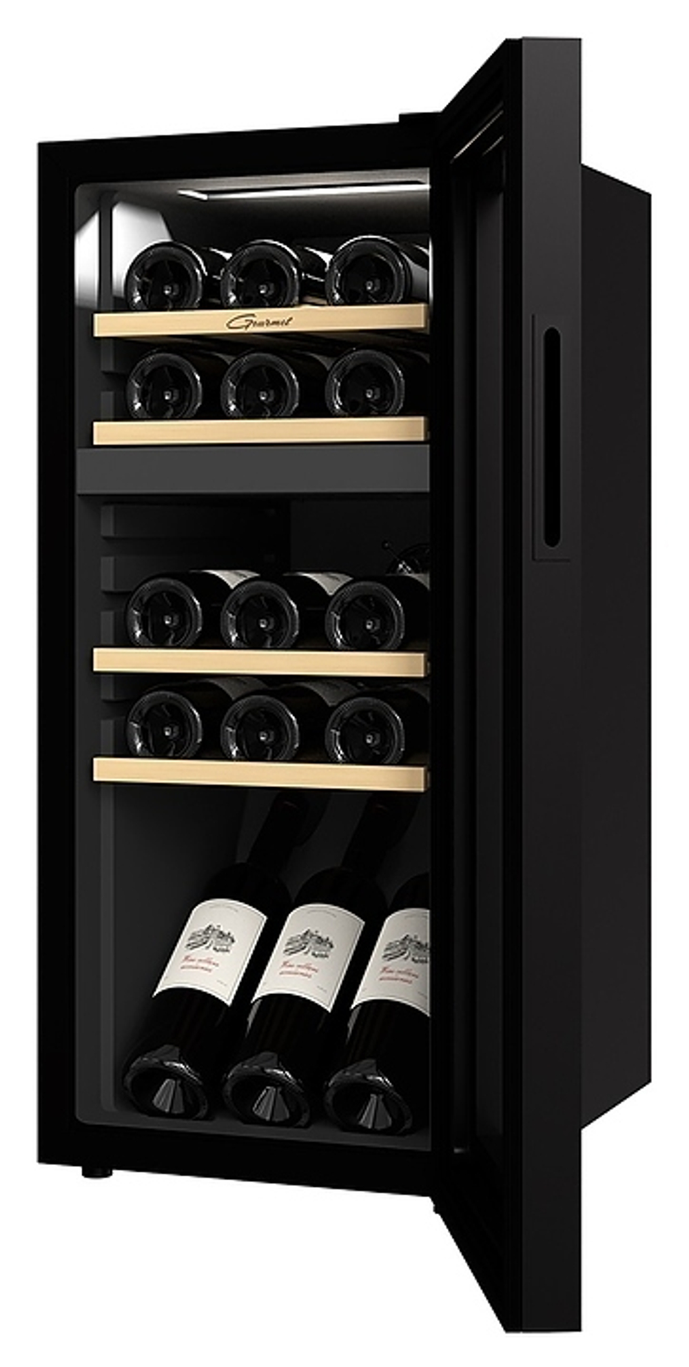 Винный шкаф Libhof Gourmet GMD-15 black черный