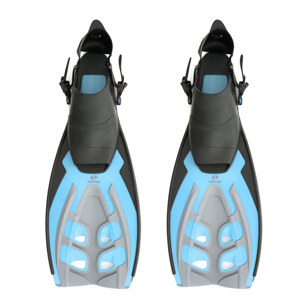 Ласты для плавания SALVAS Tonic Dive, BA190LXQQSTS, размер L/XL, голубые