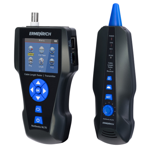 Измеритель длины кабеля Ermenrich NetGeeks NL80
