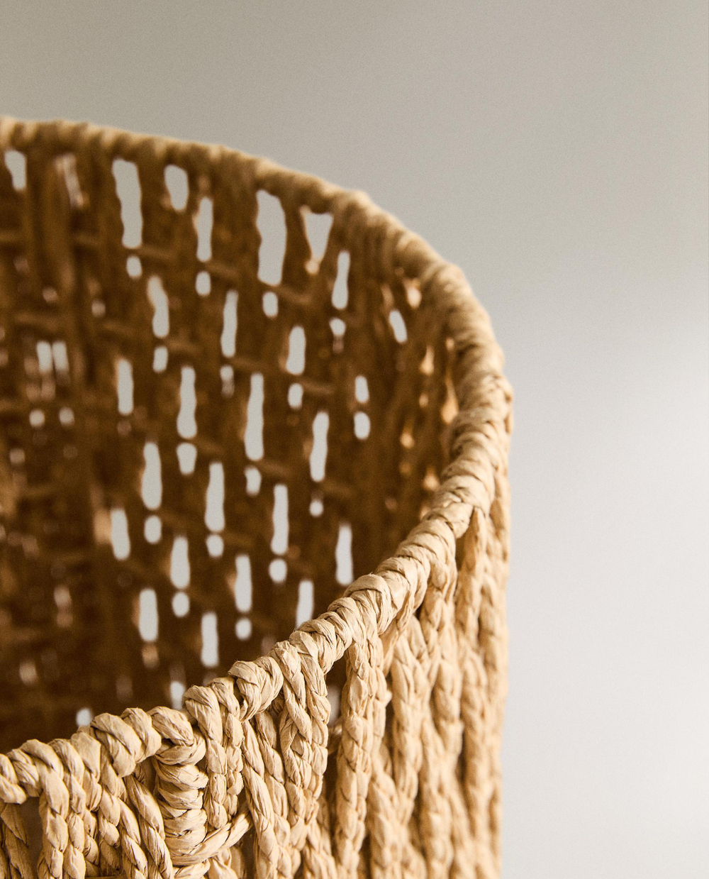Zara Home Корзина из нержавеющей стали, цвет бежевый, 26 см