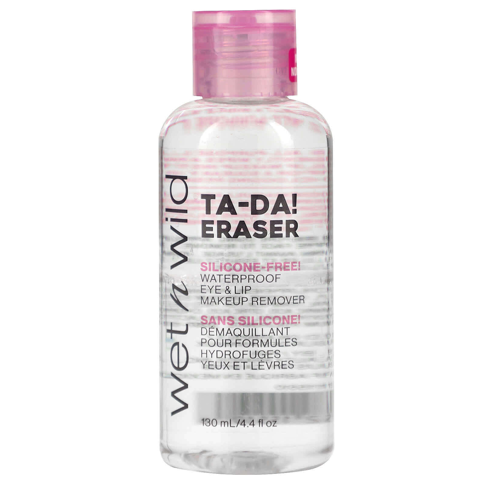 wet n wild, Та-да! Eraser, водостойкое средство для снятия макияжа с глаз и губ, 130 мл (4,4 жидк. унц.)