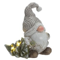 GAEM Фигрка декоративная "Гном" с подсветкой (LR44x2,прилаг), L1, L12 W7 H14 см, 2в.