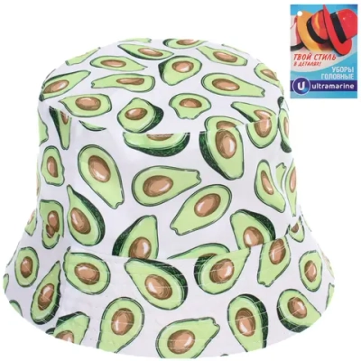 Панама «ЛЕТОиМОРЕ» - Авокадо», цвет белый, р. 58