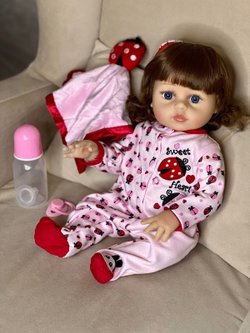 Кукла Реборн виниловая 48см в пакете (FA-061)