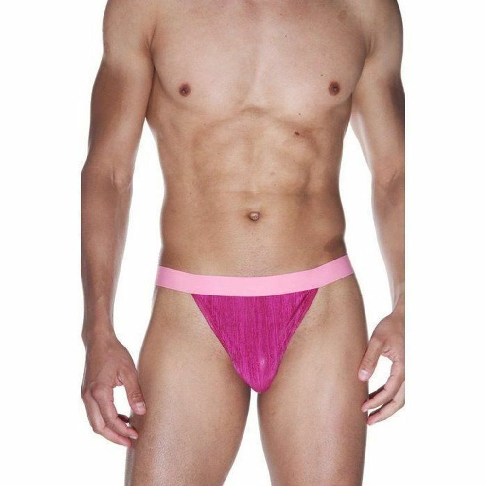 Мужские трусы тонги розовые La Blinque LB15567