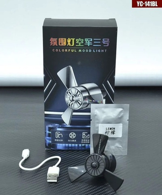 Ароматизатор-игрушка -на обдув- ВИНТ - YC-141BL черный A