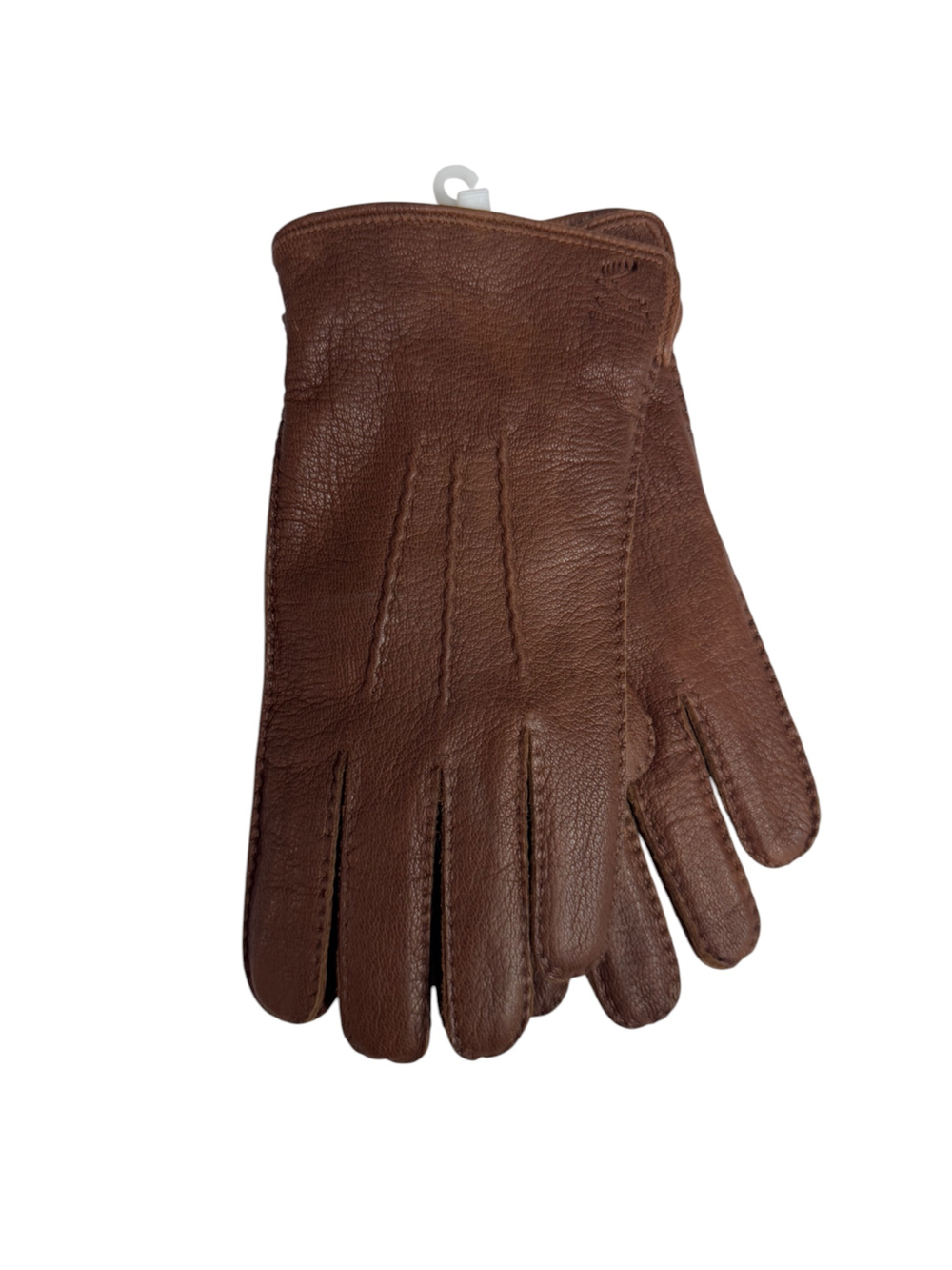 Перчатки. Мужские. Материал верха: Кожа оленя. Подклад: Трикотаж-шерсть. Наружний шов. 5 шт в упаковке.