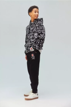 H&M Толстовка с капюшоном, черный