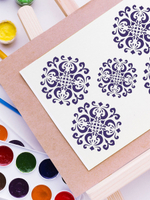 Трафарет для скрапбукинга из пластика многоразовый 046