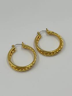 Серьги кольца