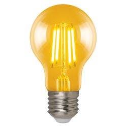 LED-A60-6W-GOLDEN-E27 GLV21GO Лампа светодиодная Vintage. Форма A. золотистая колба. Картон. ТМ Uniel
