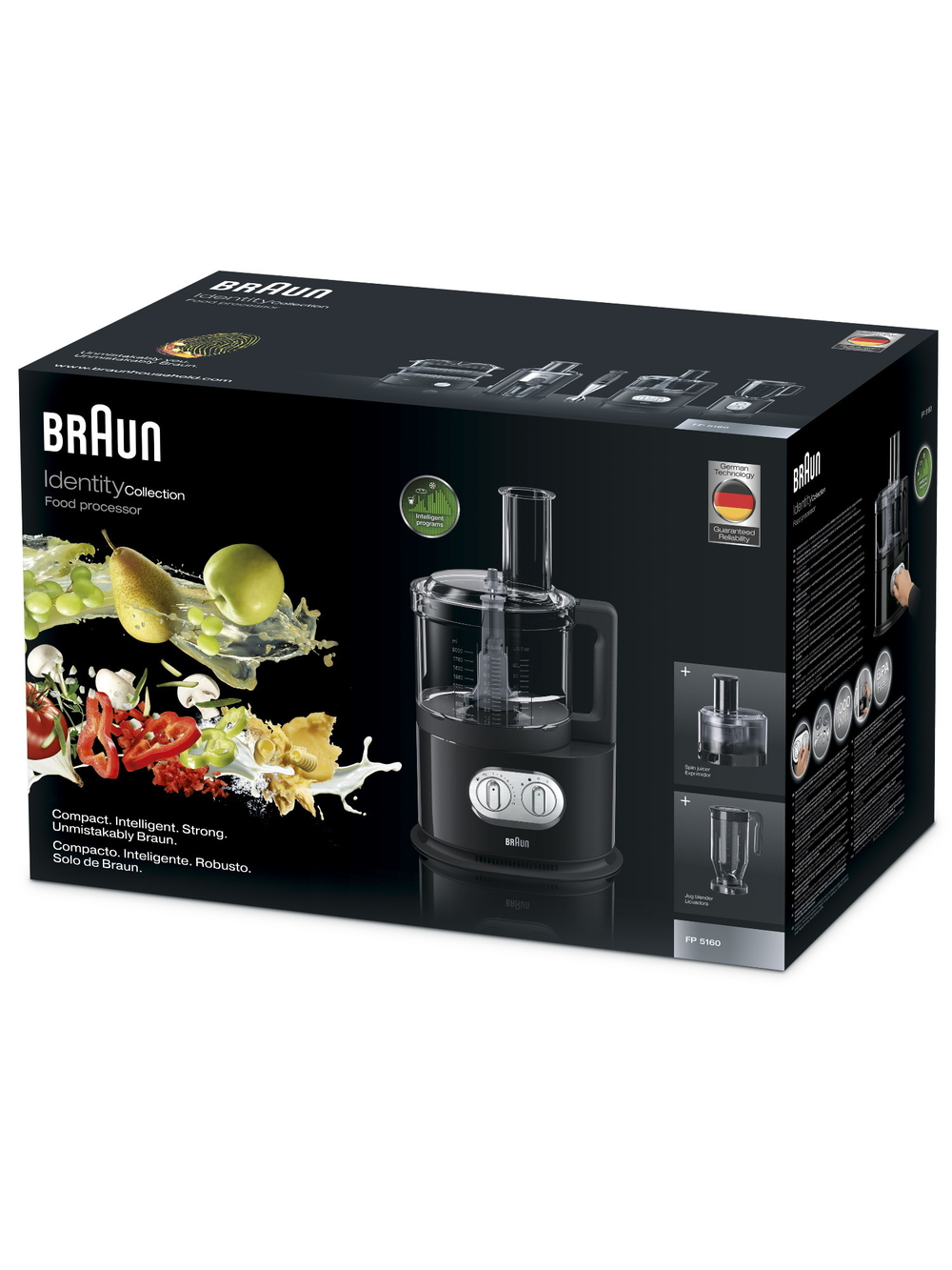 Кухонный комбайн Braun IdentityCollection FP5160BK