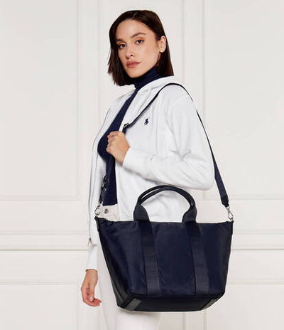 Сумка-шопер STEVIE LAUREN RALPH LAUREN - темно-синий(431936175)
