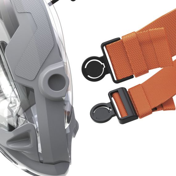 Маска полнолицевая Seac Libera Black/Orange