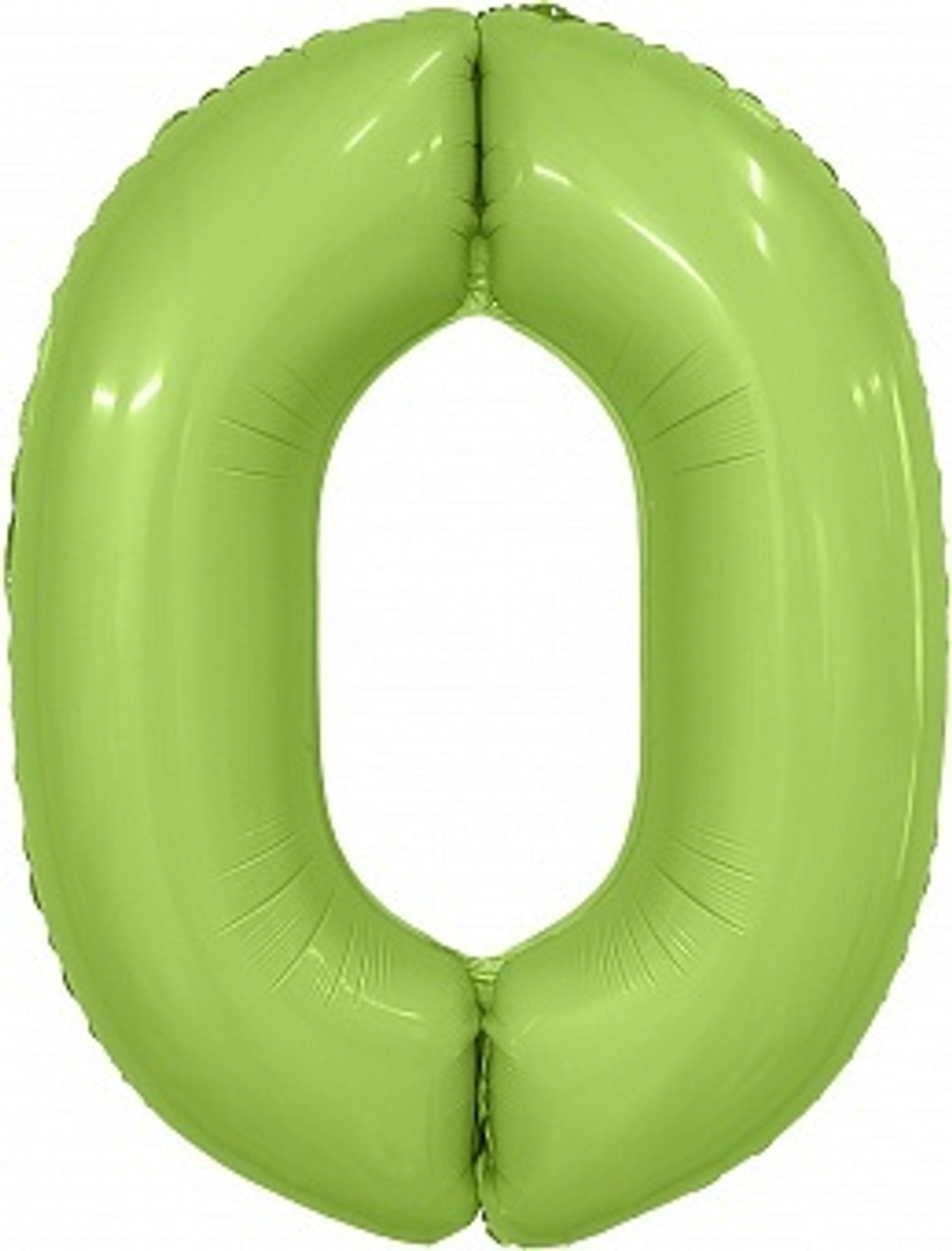 Р Цифра 0 Slim Фисташка (40''/102 см)