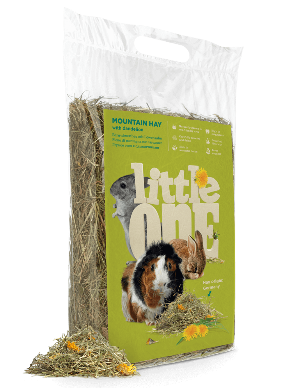 Little one для грызунов сено горное