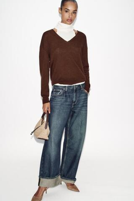 ZARA ПЛЕТЕНАЯ МИНИ-СУМКА С РУЧКОЙ, СВЕТЛО-БЕЖЕВЫЙ