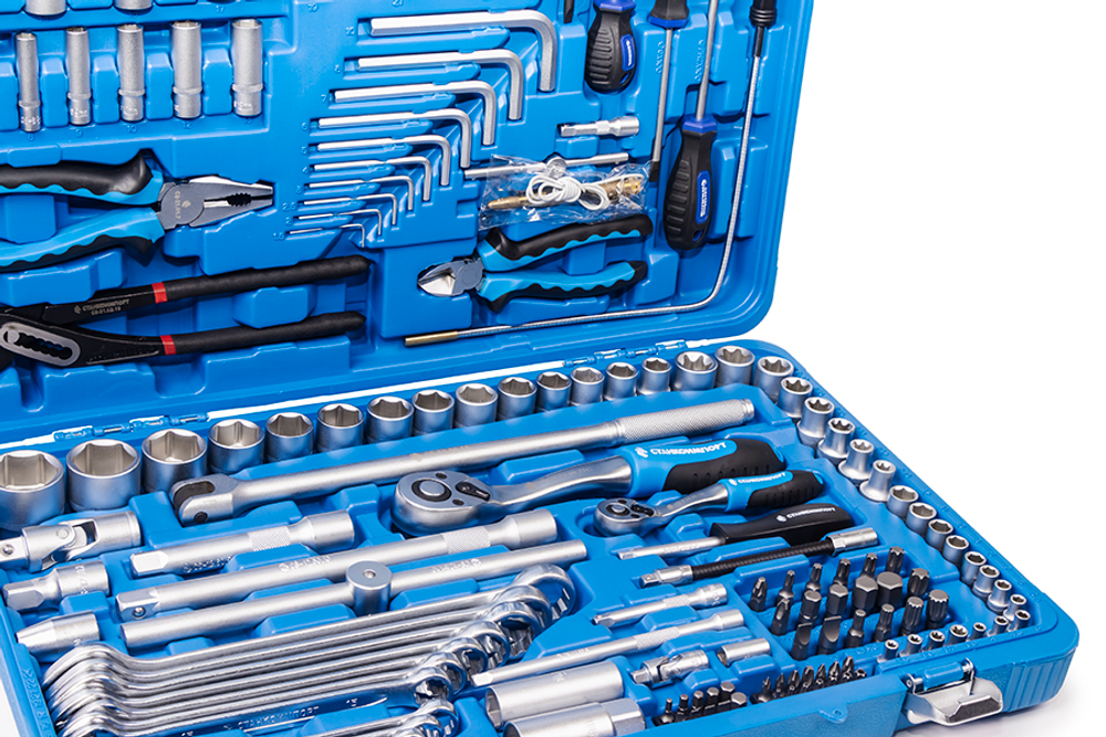 Набор инструмента (147 предметов), СТАНКОИМПОРТ CS-TK147PMQ