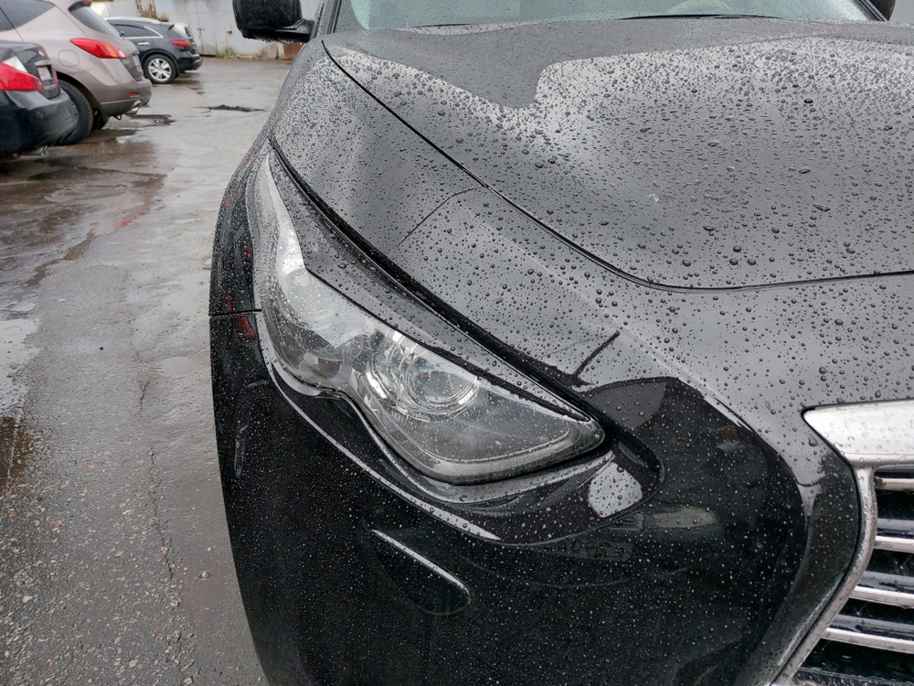 Реснички передние Infiniti QX70 FX37 FX50 FX30d