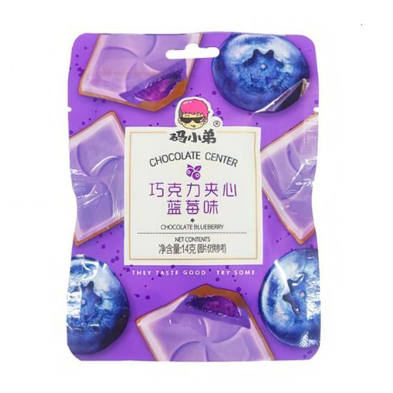 Конфеты Code Boy Chocolate center Blueberry 14гр (Китай)