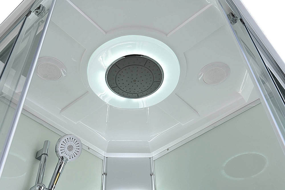Душевая кабина AvaCan K Серия K2080LED 80х80 с гидромассажем, с подсветкой