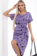 Платье "Бренди" (сирень) П8977 LT Collection (Акция)