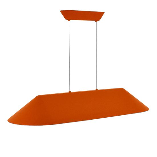 SL3001.823.01 Светильник подвесной ST-Luce Оранжевый,Серый/Оранжевый,Серый LED 1*32W SENTITO